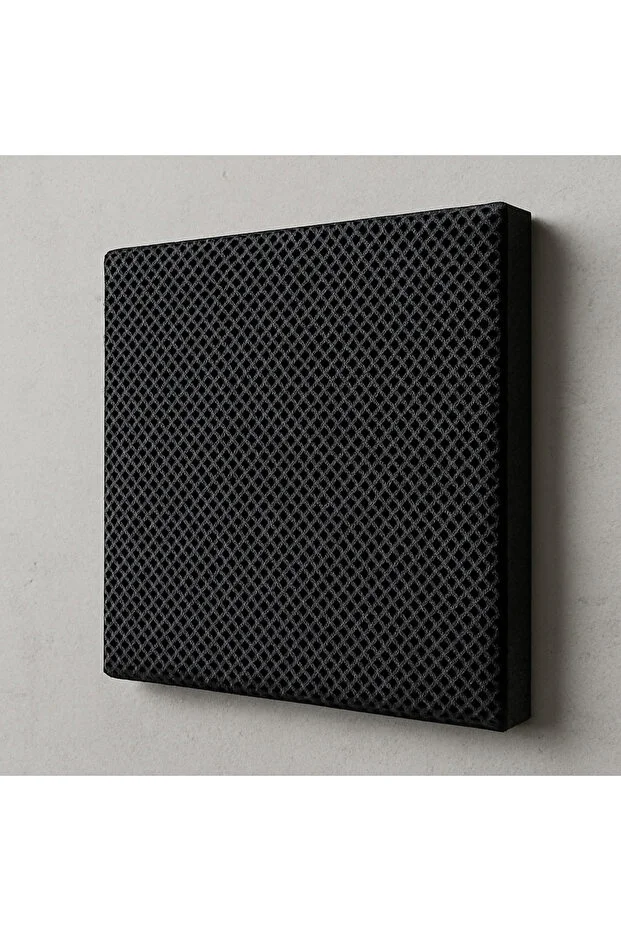 Profesyonel Ses Yalıtım Süngeri - 50x50 cm 20 mm Yapışkanlı Akustik Ses Yalıtım İzolasyon Paneli